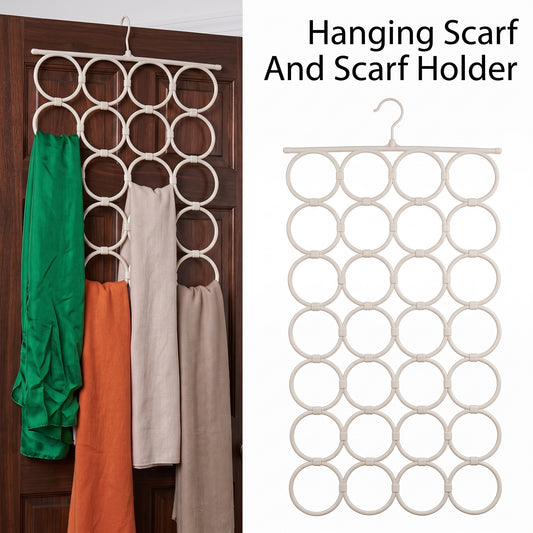 28 Hole Scarf Hanger