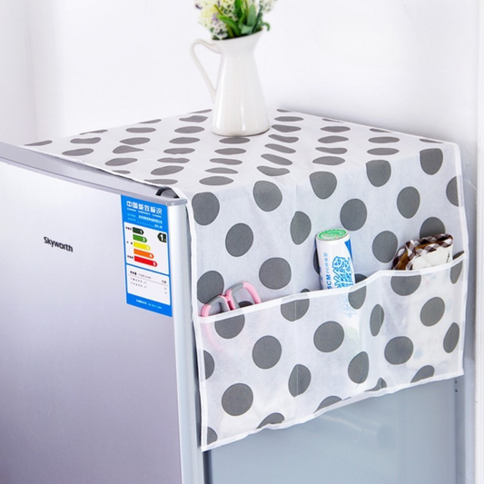 Fridge Cover with Pockets