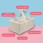 Portable Baby Storage Organizer With Handle
