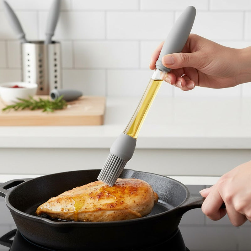 Push Oil Silicone Brush