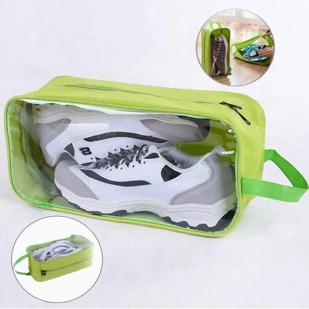 Travel Shoes Organizer Storage Bag-Green