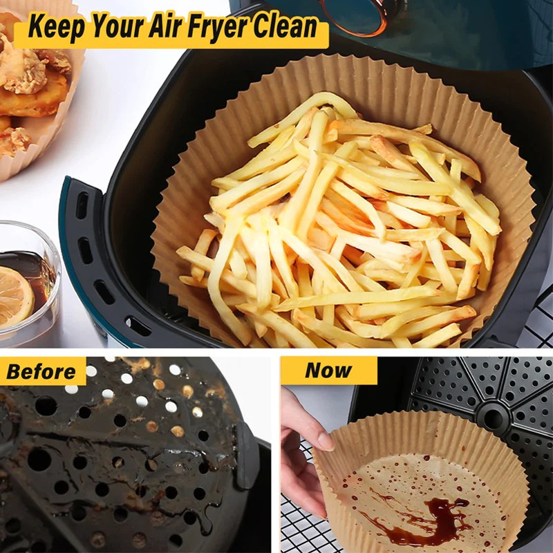 Air Fryer Baking Paper 50Pcs