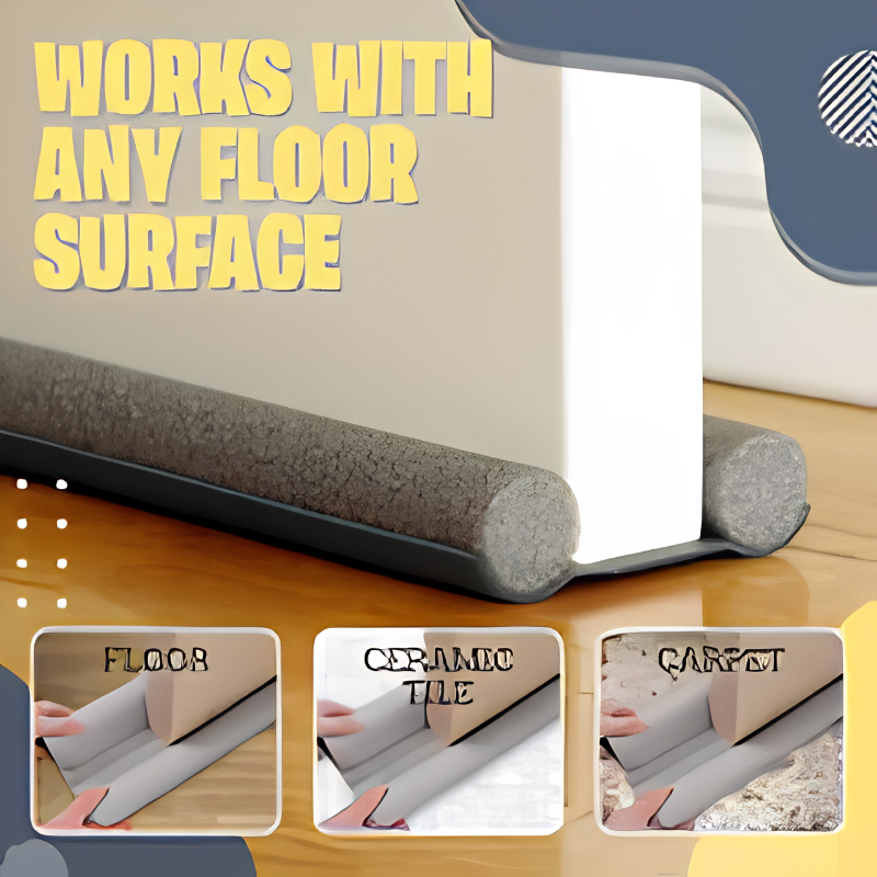 Door Guard protector-twin Door draft stopper