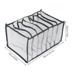 7 Compartments Pants Shirts Storage Clothes Box