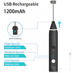 2 in 1 Rechargeable Electric Coffee Beater