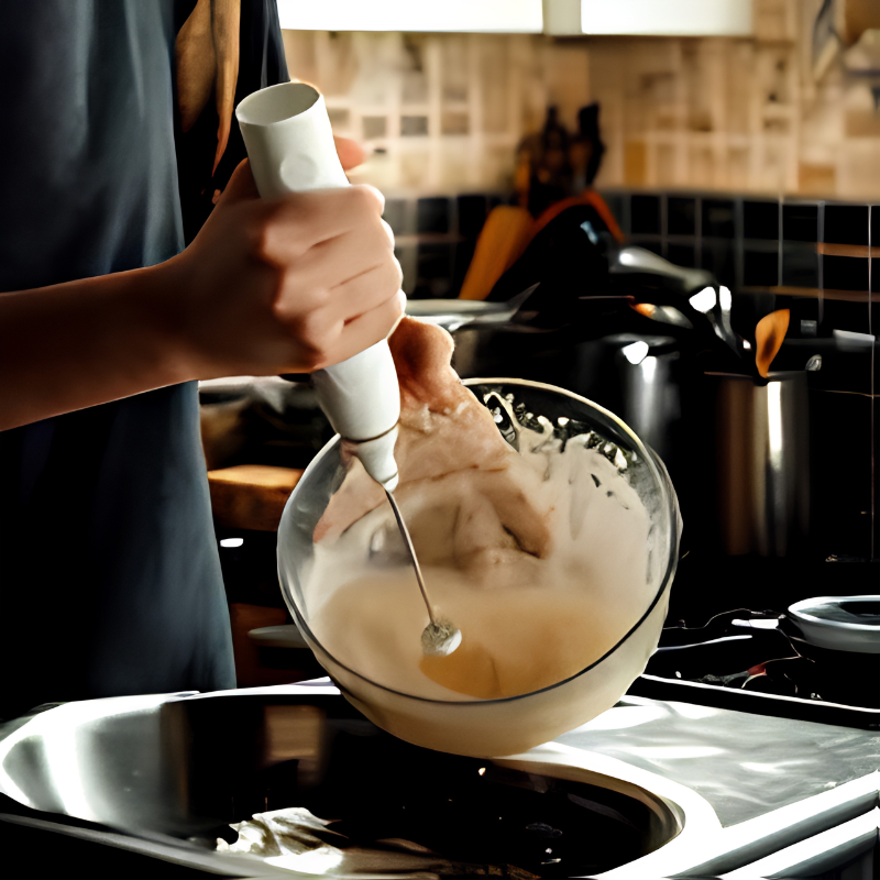 2 in 1 Rechargeable Electric Coffee Beater