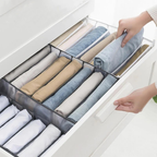 7 Compartments Pants Shirts Storage Clothes Box