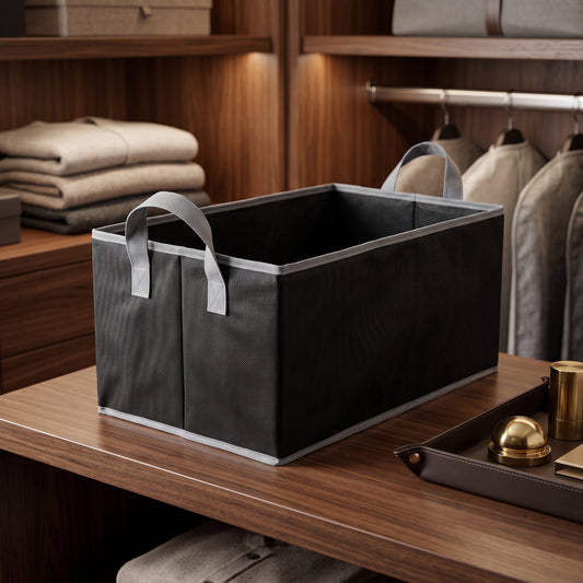 Foldable Fabric Storage Organizer Basket
