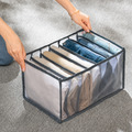 7 Compartments Pants Shirts Storage Clothes Box
