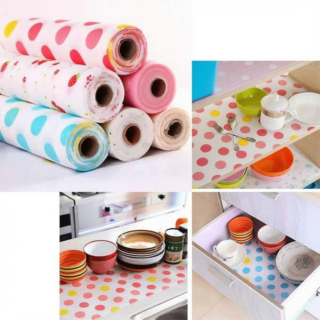 Anti Slip Foam Drawer Mat - Pack Of 2 Rolls