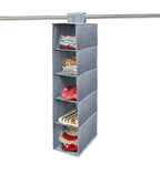 5 Layers Folding Closet Organizer – Space-Saving Hanging Wardrobe Storage Rack